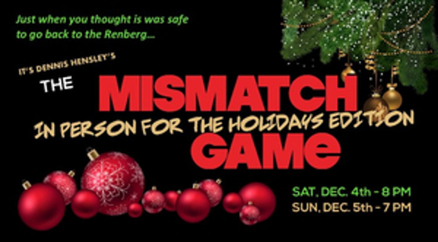 Casting Announced for THE MISMATCH GAME at the Los Angeles LGBT Center's Renberg Theatre  Image