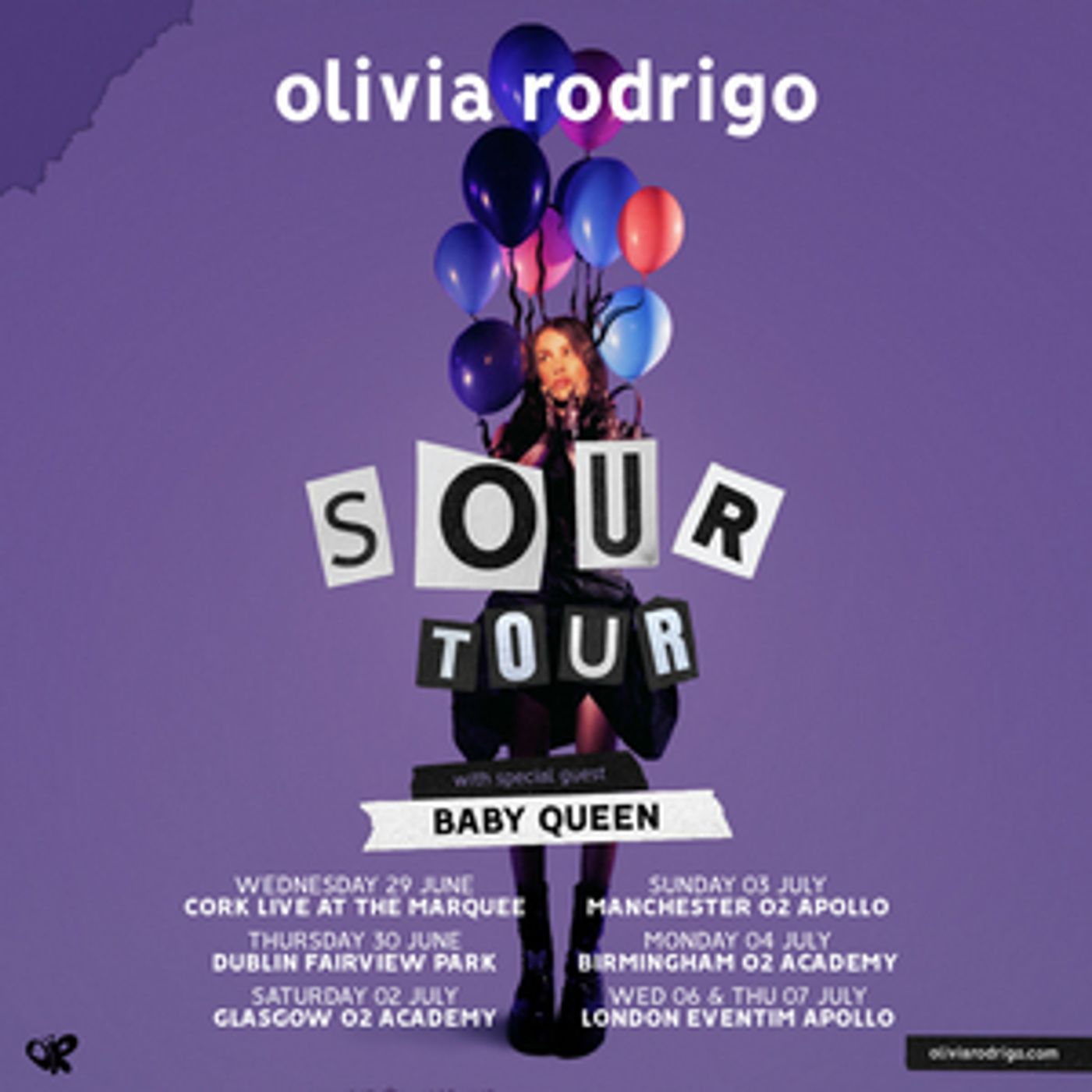 Olivia Rodrigo Announces 'SOUR' Tour Dates Olivia Rodrigo Announces 'SOUR' Tour Dates Image
