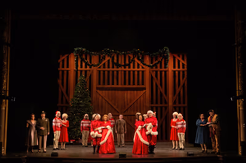 Review: IRVING BERLIN'S WHITE CHRISTMAS THE MUSICAL  at Berkshire Theatre Group Helps to Make the Season Merry and Bright. Image