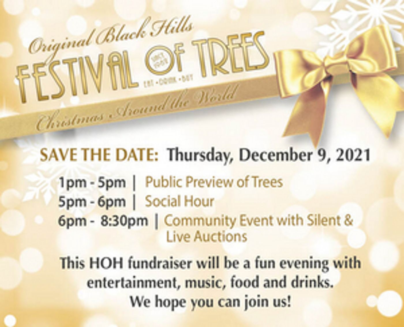 Homestake Opera House Raised $20K From Annual FESTIVAL OF TREES Event  Image