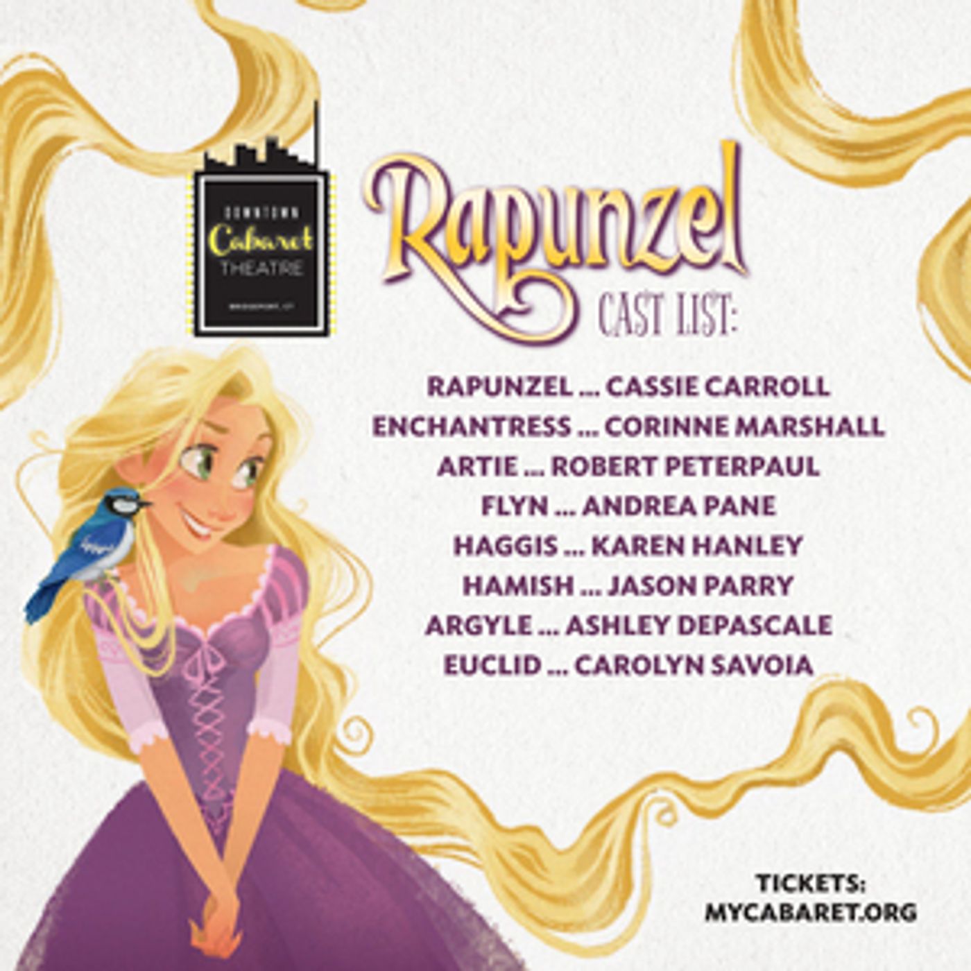 Casting Announced For RAPUNZEL at Downtown Cabaret Theatre  Image