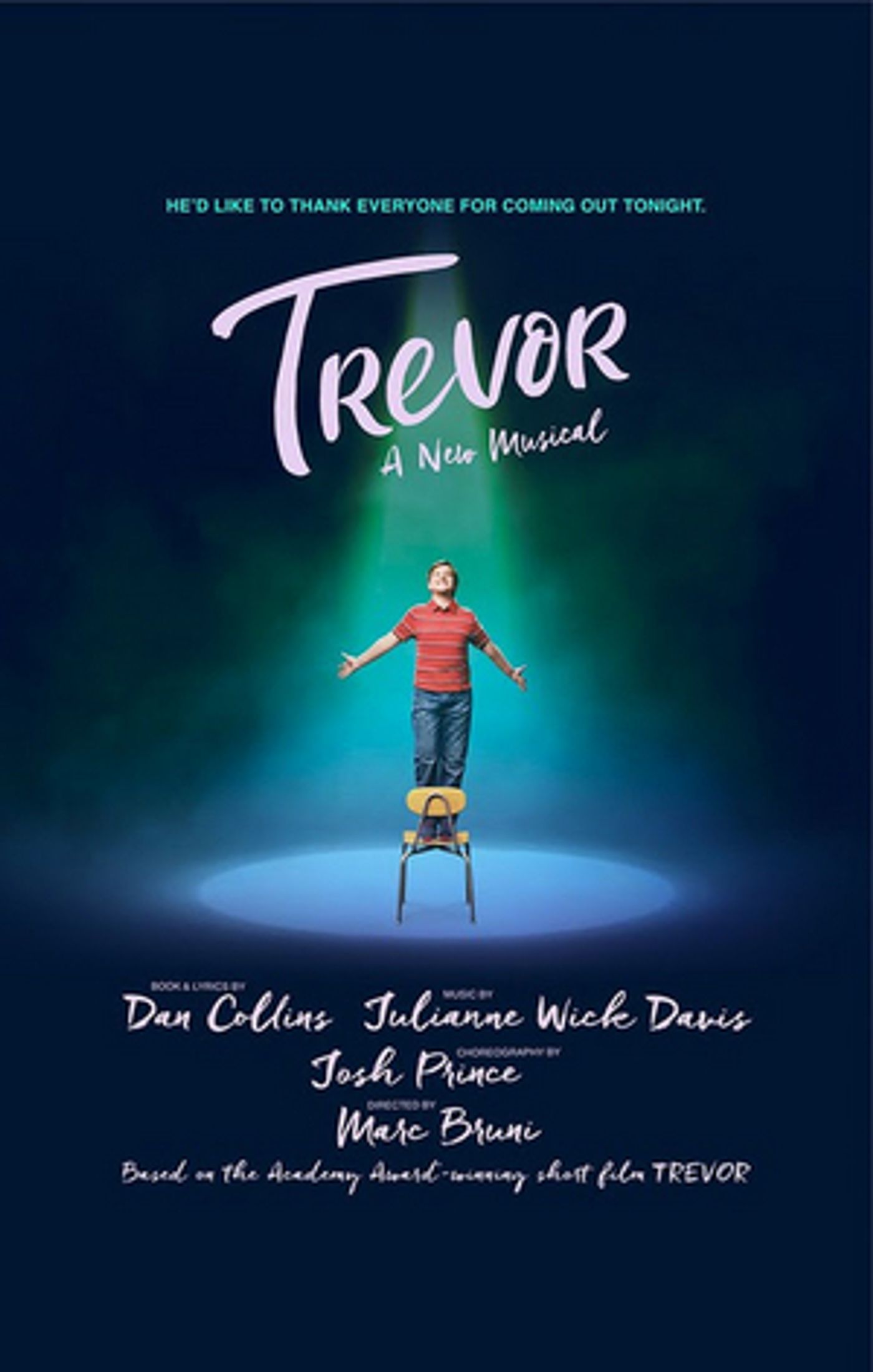 TREVOR: THE MUSICAL Lends Support to BC/EFA, Family Equality & PFLAG in December  Image
