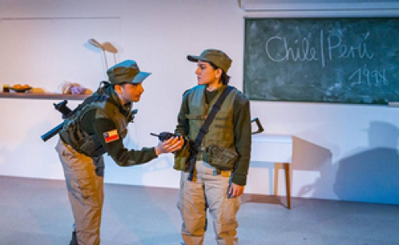 Review: A FIGHT AGAINST... UNA LUCHA CONTRA..., Royal Court Theatre  Image