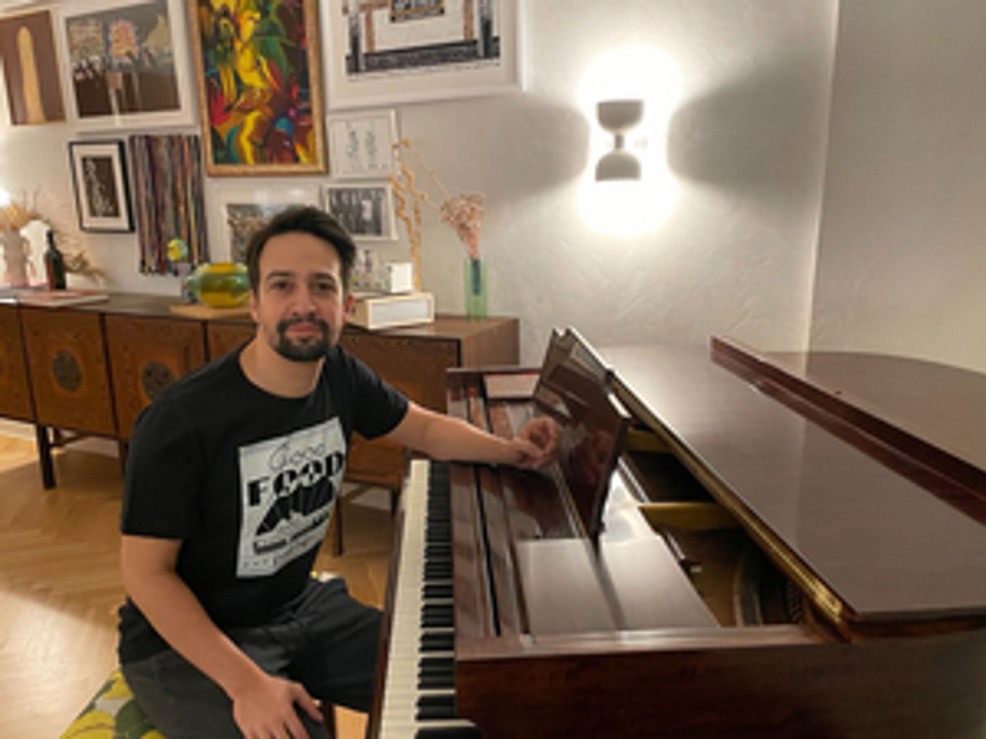 Lin-Manuel Miranda and TeeRico Launch Line of Moondance Diner Merchandise  Image