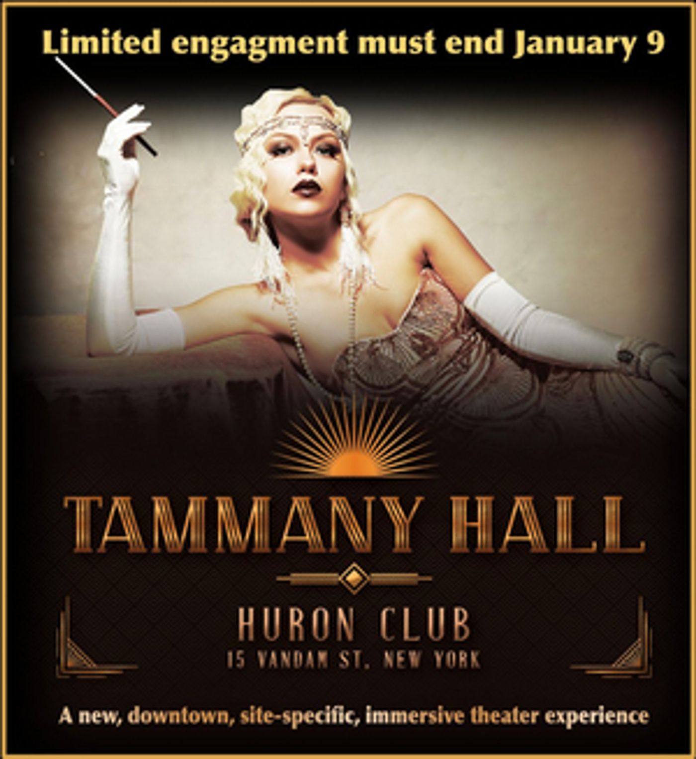 TAMMANY HALL Off-Broadway Limited Engagement to Close in January  Image
