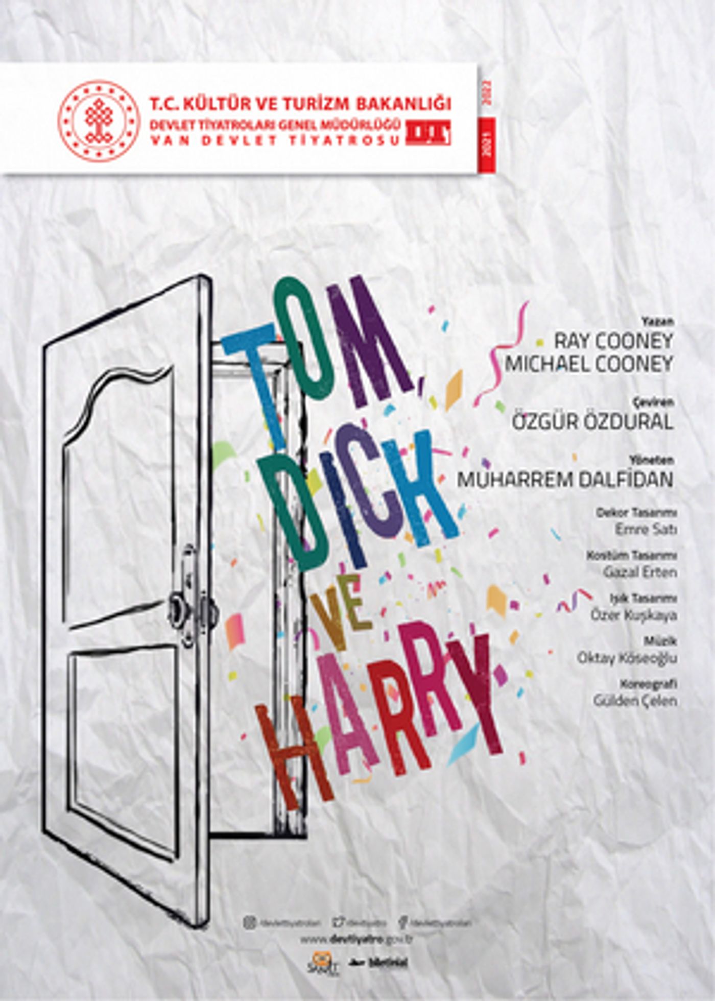 TOM DICK AND HARRY Comes to Van - Cultural Center Stage This Month TOM DICK AND HARRY Comes to Van - Cultural Center Stage This Month Image