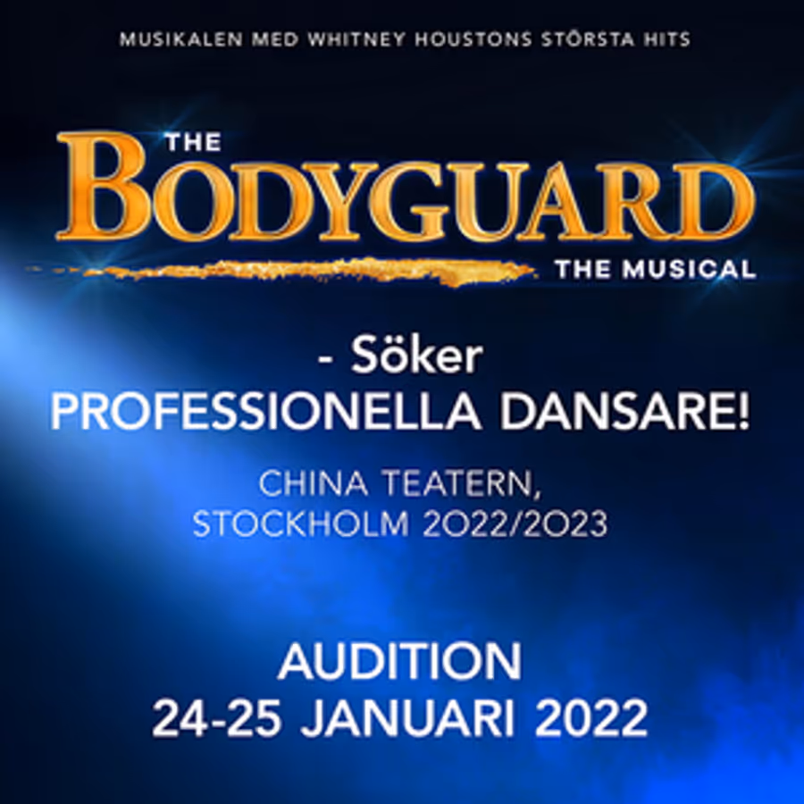 AUDITION BODYGUARD THE MUSICAL at China Teatern Image
