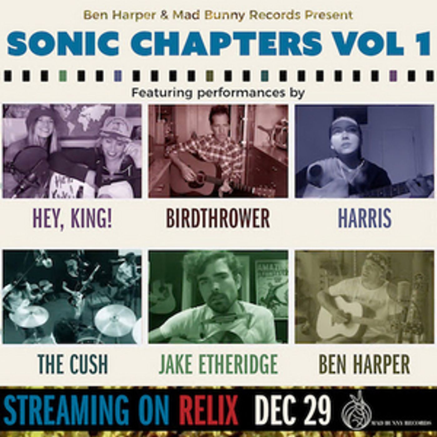 Ben Harper & Mad Bunny Records Present 'Sonic Chapters Vol 1' Ben Harper & Mad Bunny Records Present 'Sonic Chapters Vol 1' Image