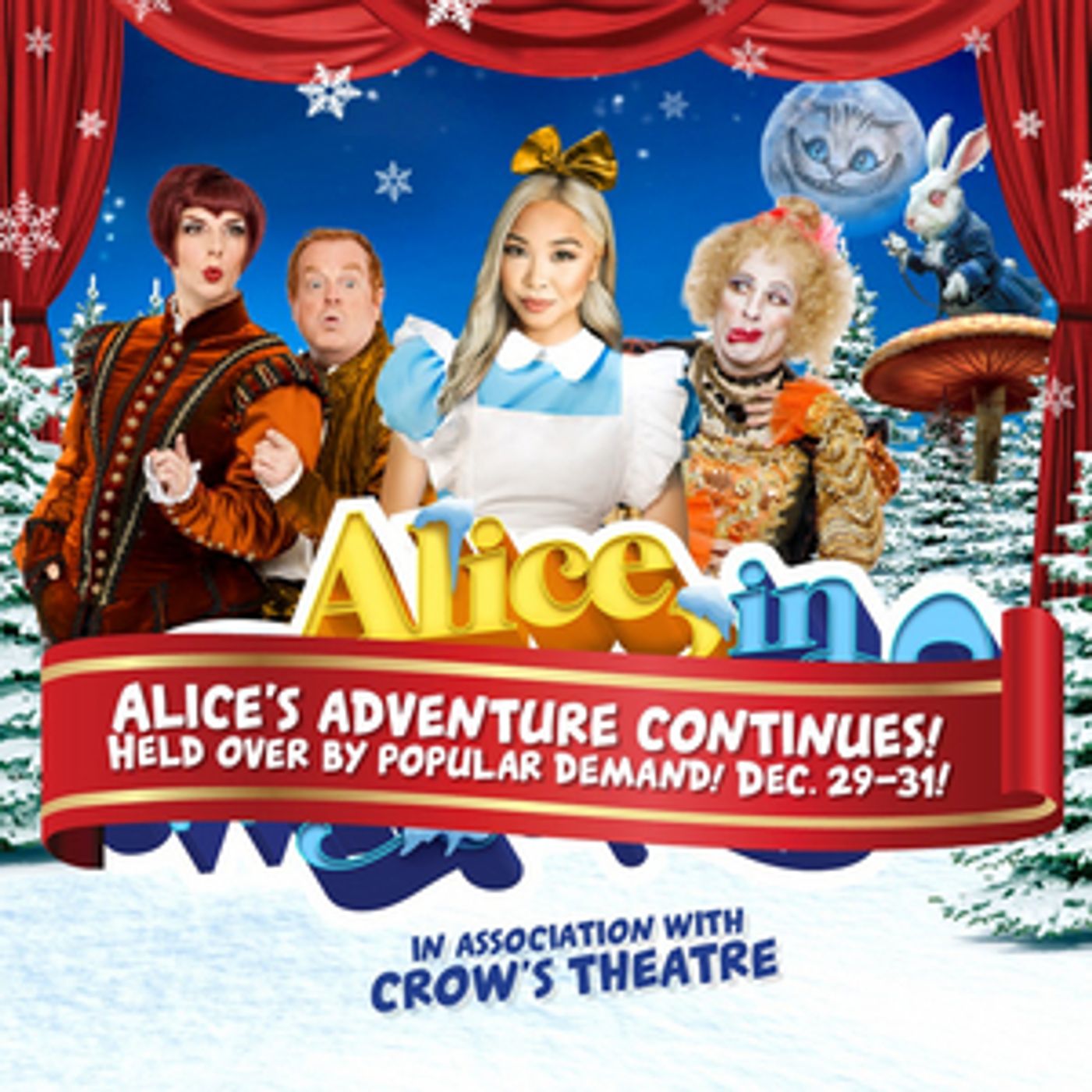 ALICE IN WINTERLAND Pick-Your-Own-Path Adventure Will be Available to Stream  Image