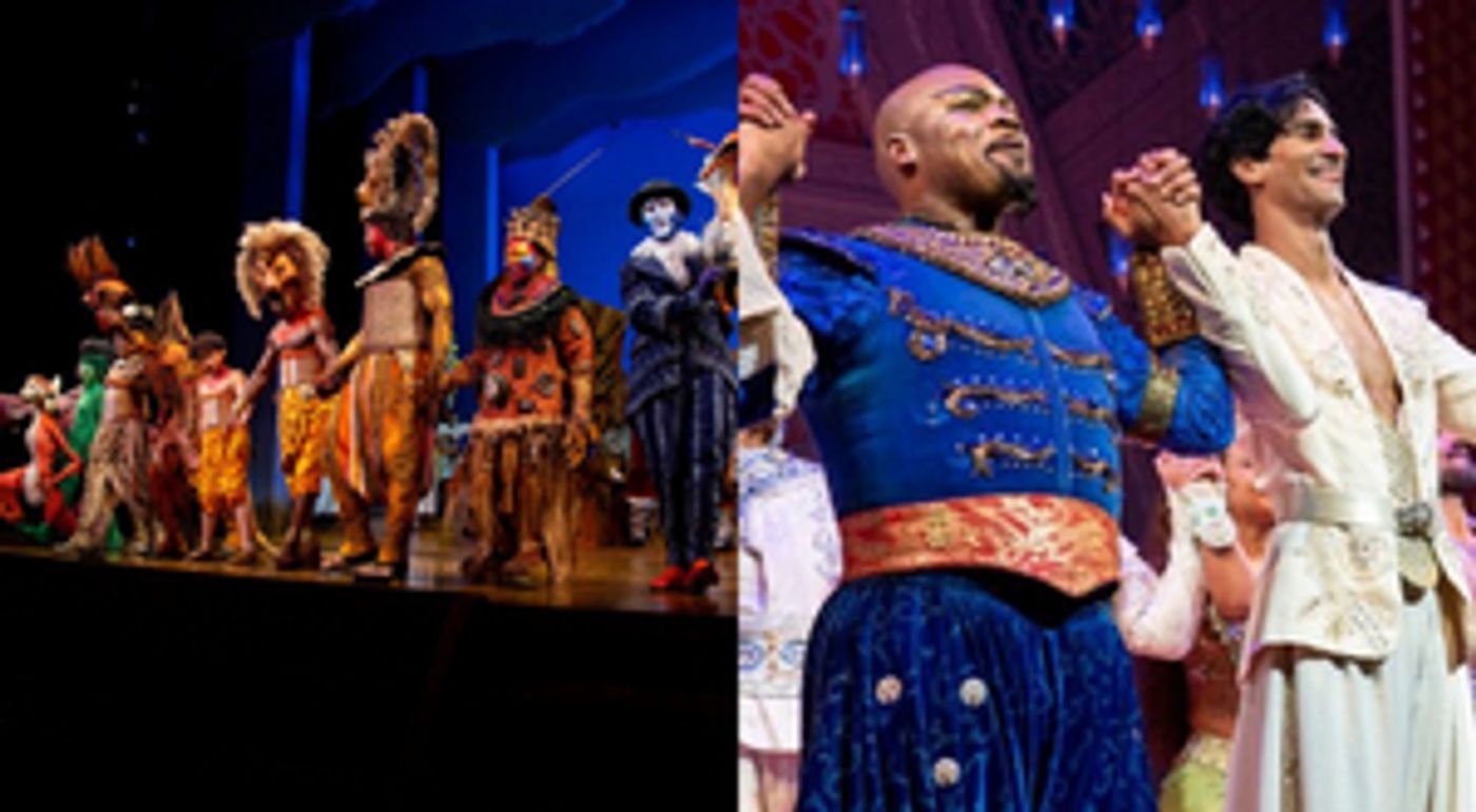 THE LION KING and ALADDIN on Broadway to Resume Performances Tonight THE LION KING and ALADDIN on Broadway to Resume Performances Tonight Image