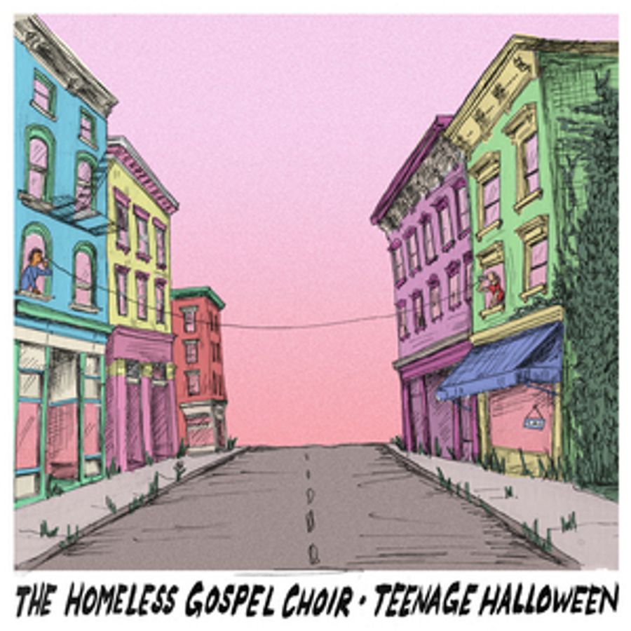 Teenage Halloween & Homeless Gospel Choir Release Split EP Image