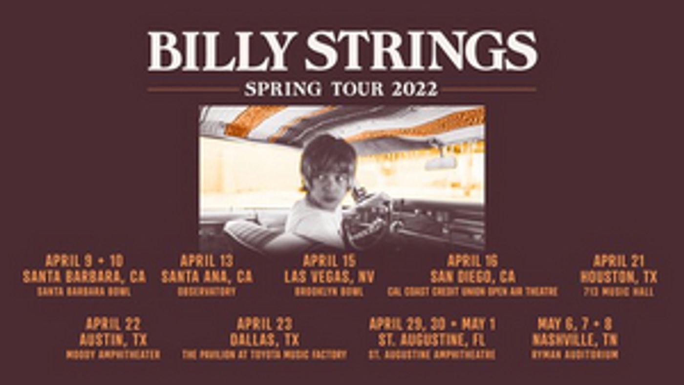Billy Strings Confirms Spring Headline Tour Billy Strings Confirms Spring Headline Tour Image