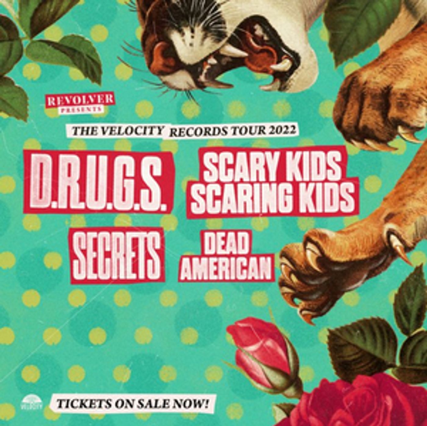 D.R.U.G.S. to Co-Headline The Velocity Tour 2022 With Scary Kids Scaring Kids  Image