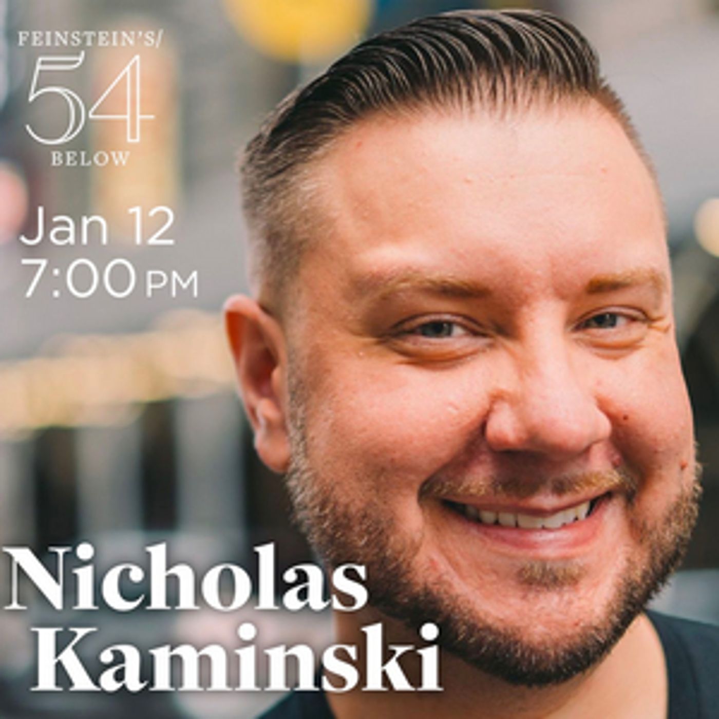 Cast Changes Announced for Nicholas Kaminski in Concert at Feinstein's/54 Below  Image