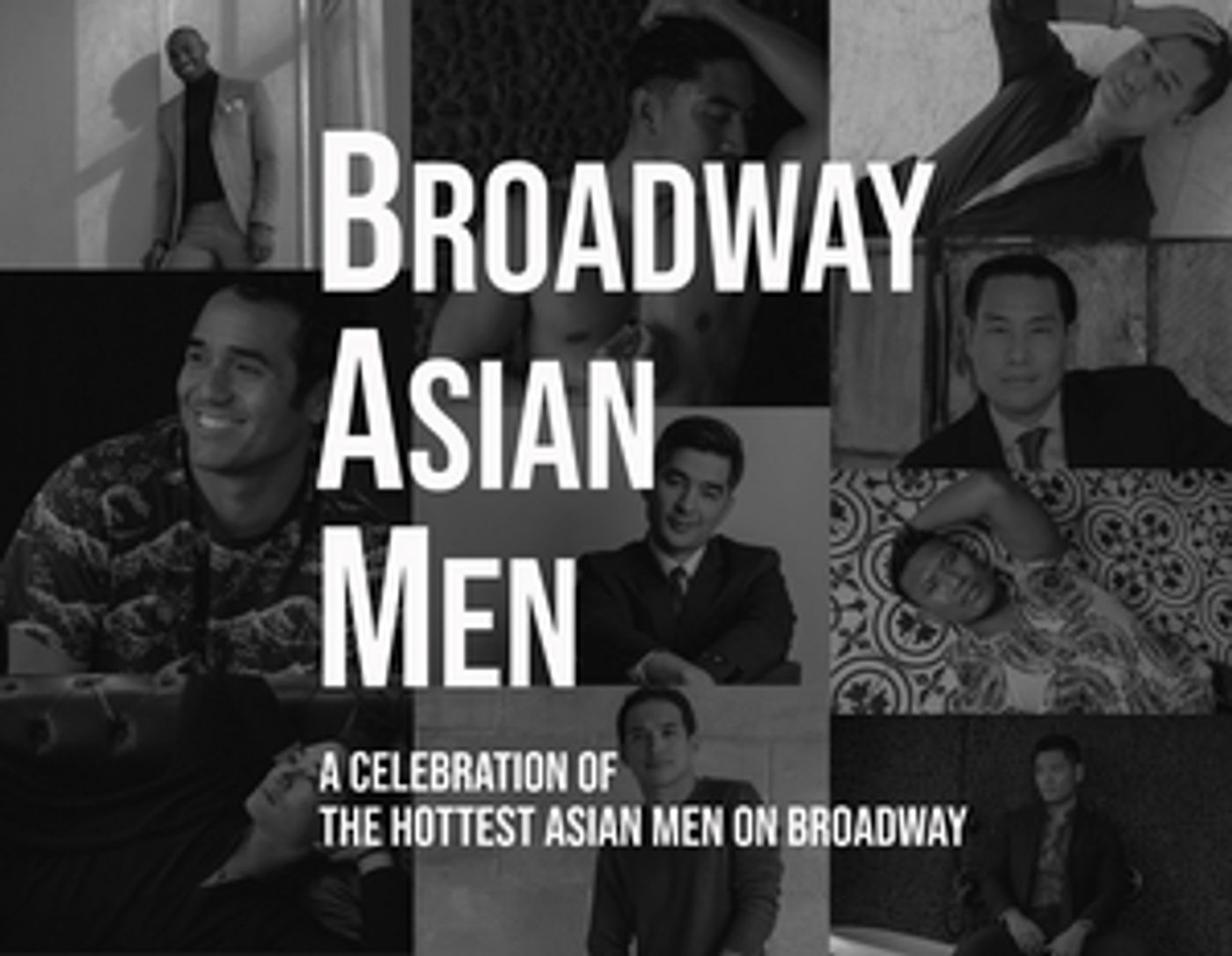 Adam Jacobs, Zachary Noah Piser & More Featured in 2022 Broadway Asian Men (BAM!) Calendar  Image