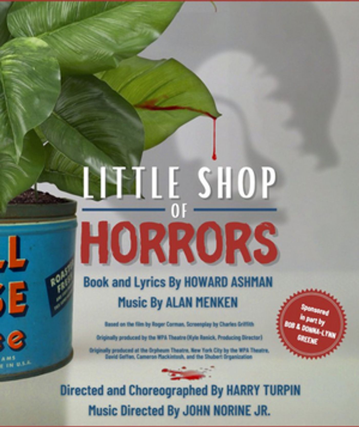 LITTLE SHOP OF HORRORS Replaces THE MUSIC MAN at Fort Salem Theater  Image