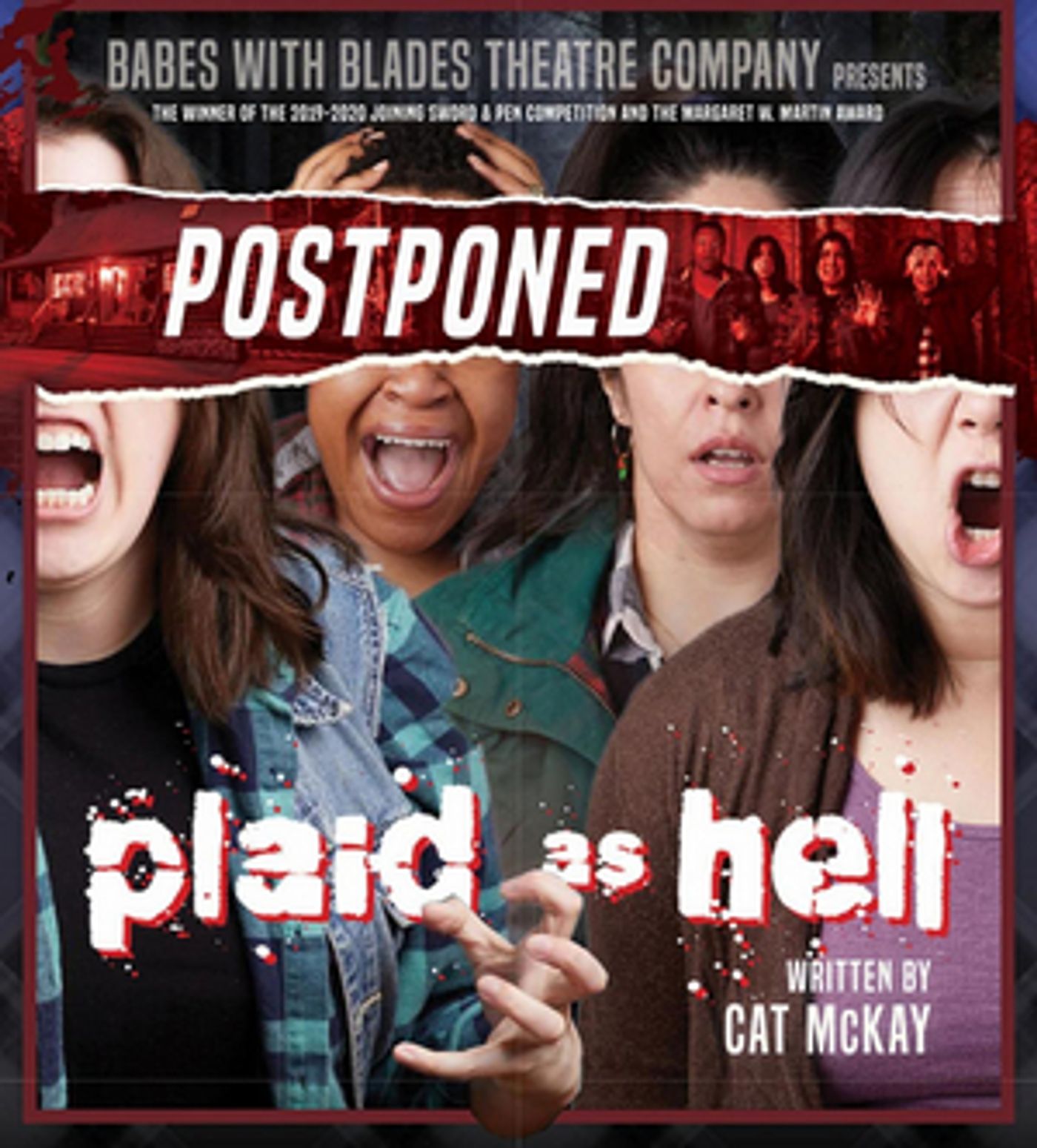 Babes With Blades Announces Postponement Of Its World Premiere PLAID AS HELL Babes With Blades Announces Postponement Of Its World Premiere PLAID AS HELL Image