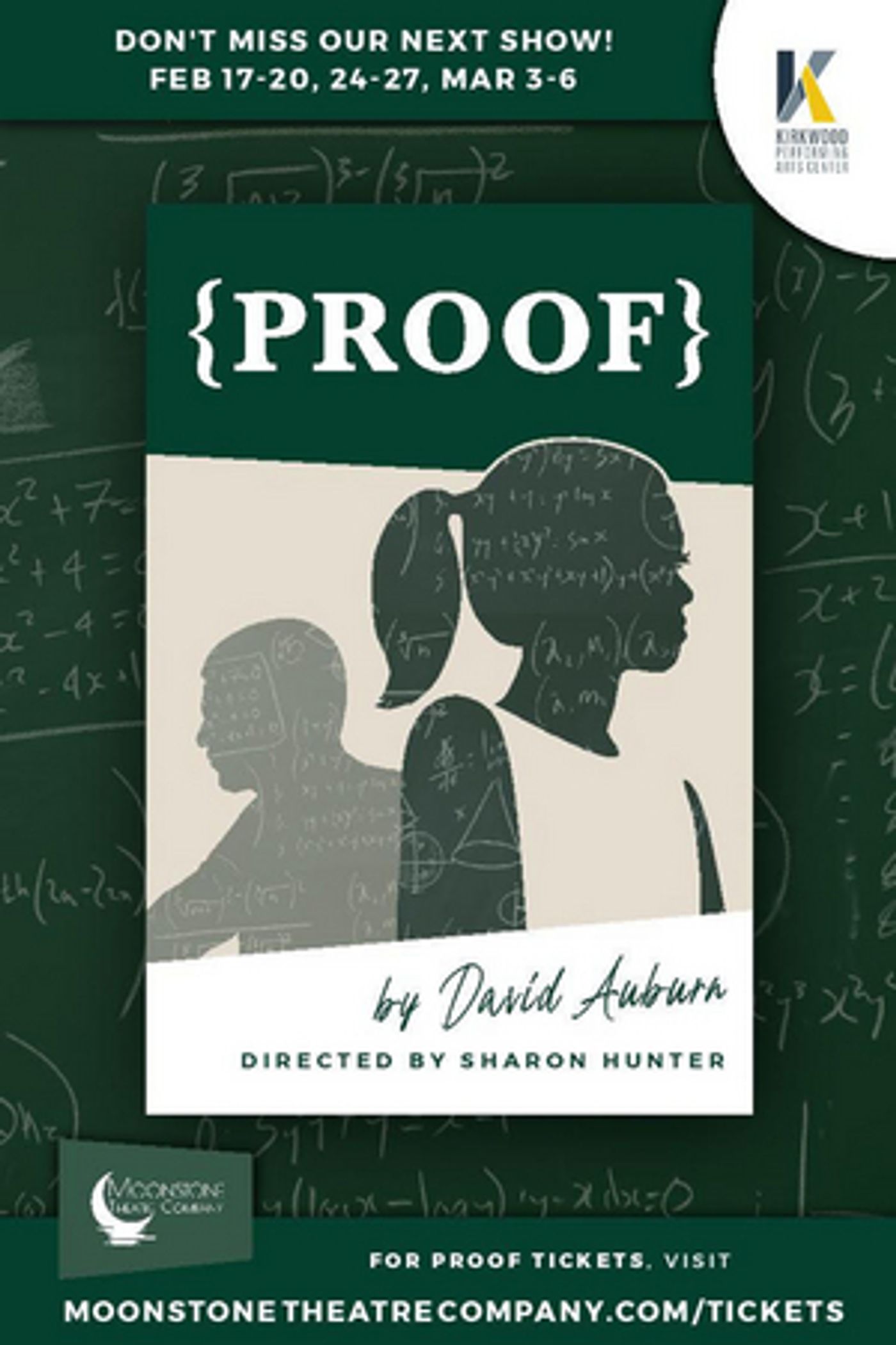 Moonstone-Theatre-Company-To-Continue-Inaugural-Season-with-PROOF-20220112 Moonstone Theatre Company To Continue Inaugural Season with PROOF Image