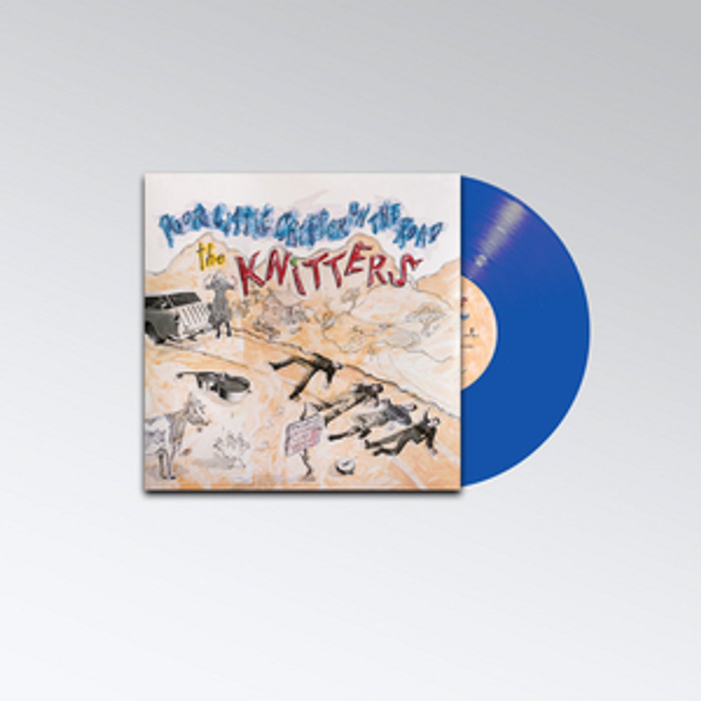 The Knitters Announce Vinyl Release of Their 1985 Debut Album 'Poor Little Critter on the Road'  Image