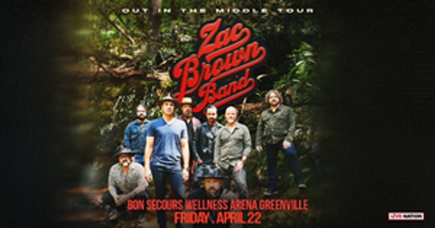 Zac Brown Band Comes to The Well in April Zac Brown Band Comes to The Well in April Image