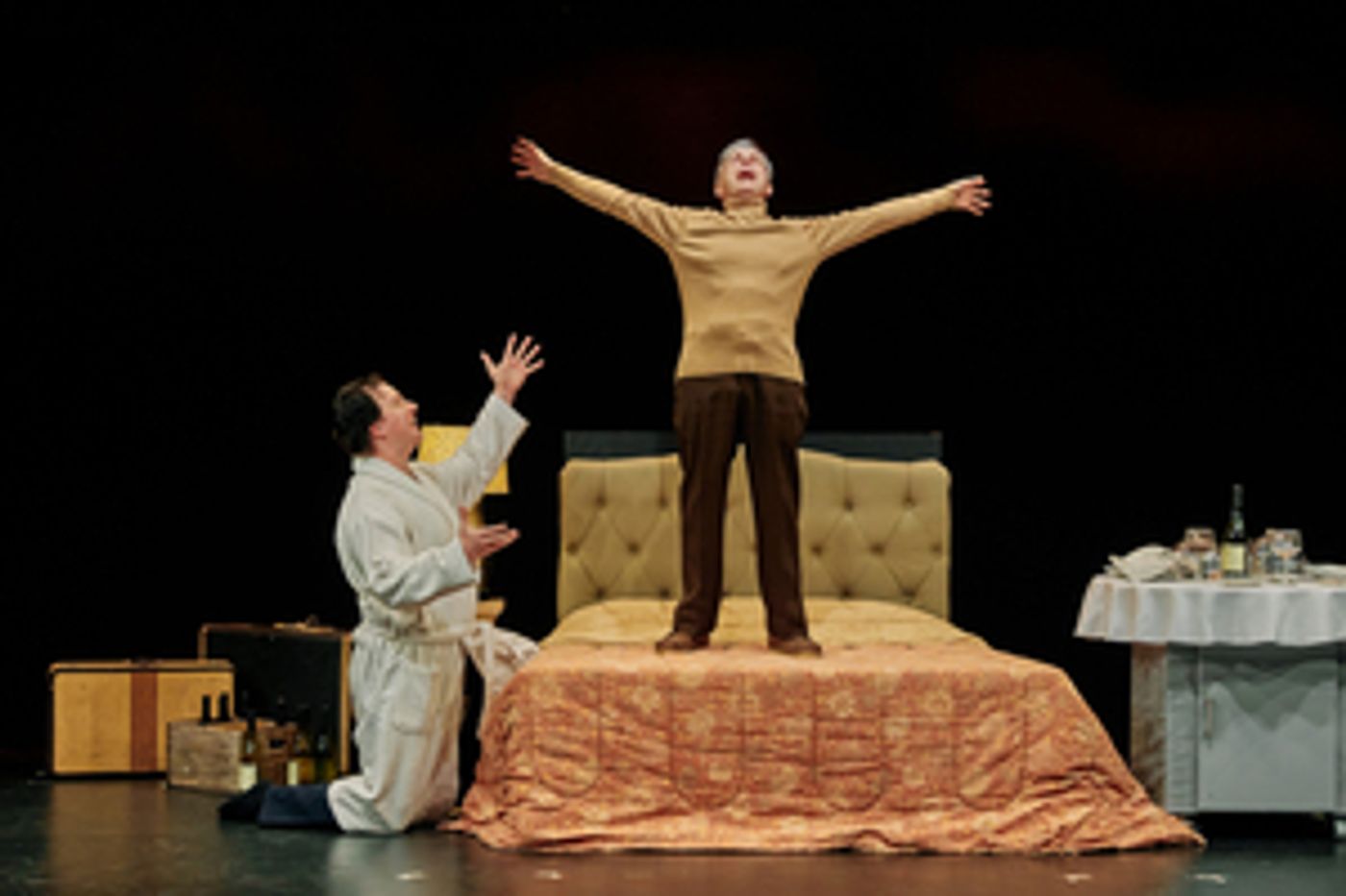 Review: SAM AND DEDE, OR MY DINNER WITH ANDRE THE GIANT at Washington Stage Guild  Image