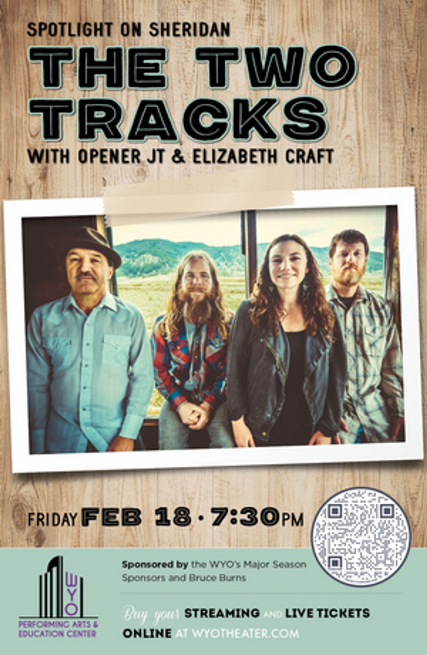Winter Rodeo Starts With The Two Tracks at the WYO Winter Rodeo Starts With The Two Tracks at the WYO Image
