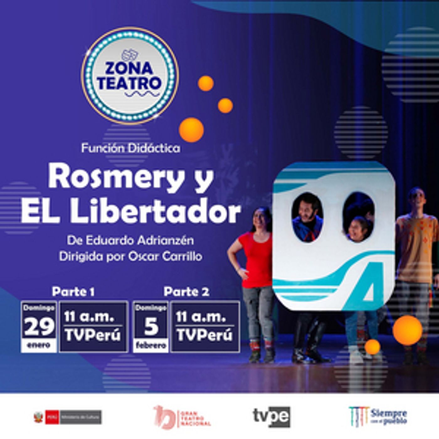 ROSMERY AND EL LIBERTADOR Comes to TV Peru This Weekend  Image
