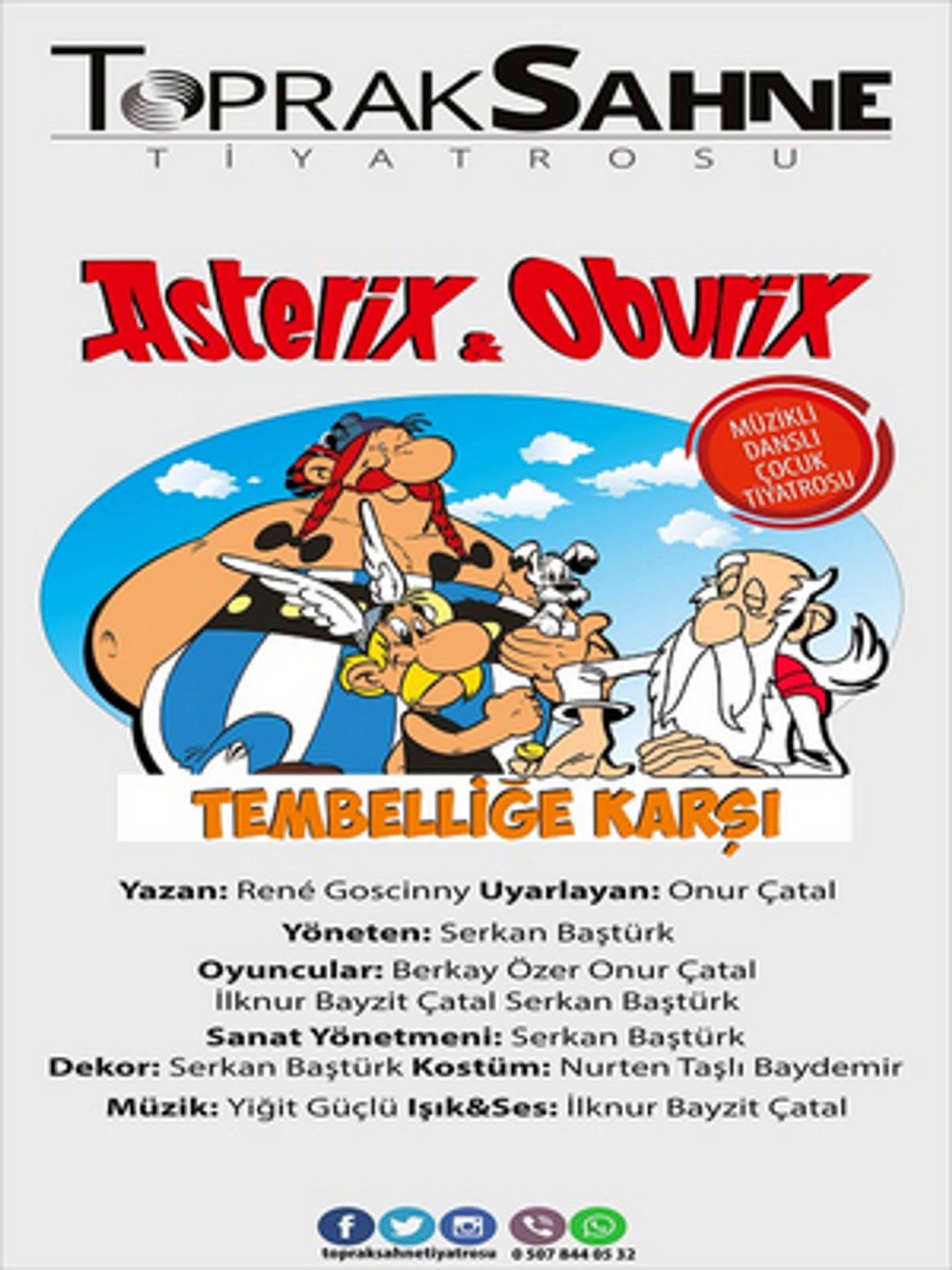 ASTERIX & OBURIX AGAINST LAZINESS Comes to Manisa - Selendi Youth Center Conference Hall This Weekend ASTERIX & OBURIX AGAINST LAZINESS Comes to Manisa - Selendi Youth Center Conference Hall This Weekend Image