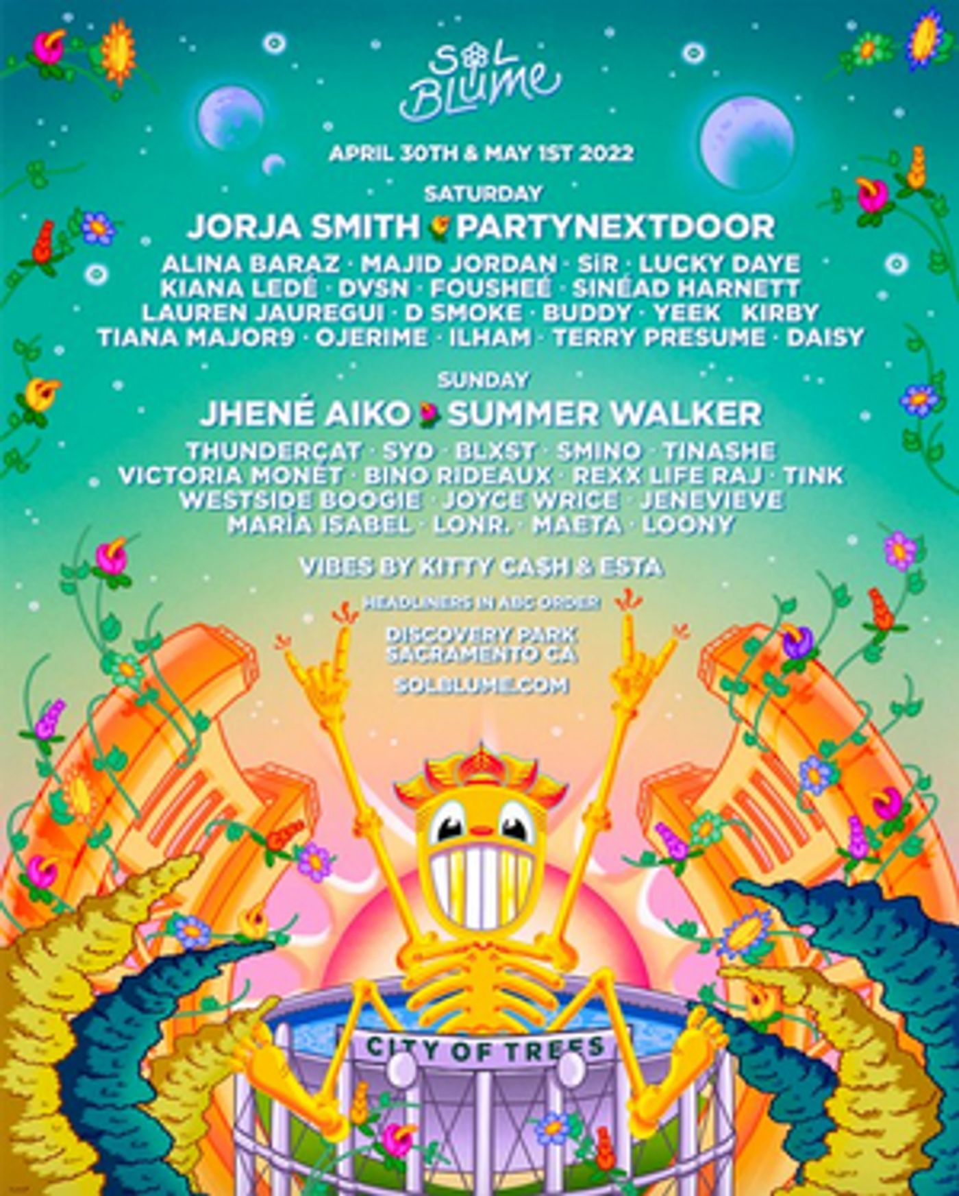 Summer Walker, PartyNextDoor & More Join Sol Blume Festival  Image
