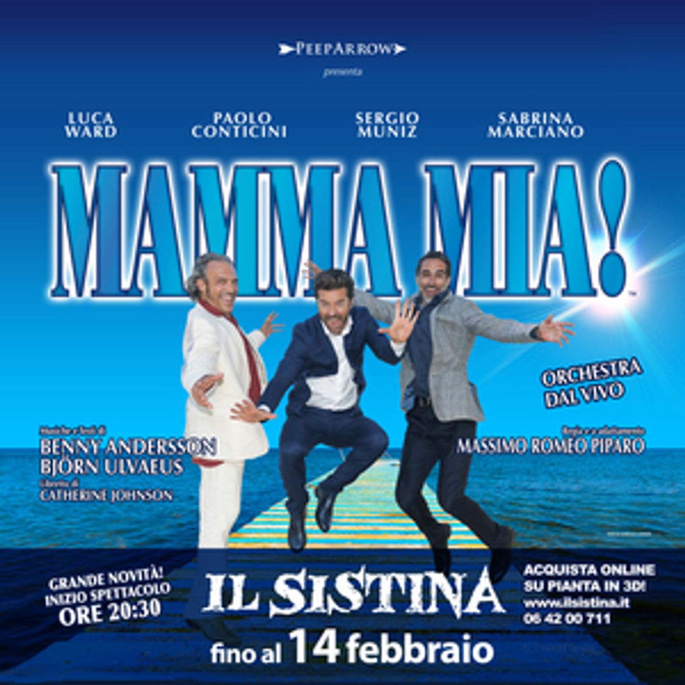 Feature: MAMMA MIA! PROLUNGA al TEATRO SISTINA Feature: MAMMA MIA! PROLUNGA al TEATRO SISTINA Image