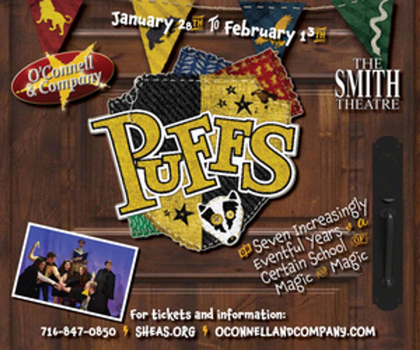 PUFFS Comes to Shea's Smith Theatre This Weekend PUFFS Comes to Shea's Smith Theatre This Weekend Image