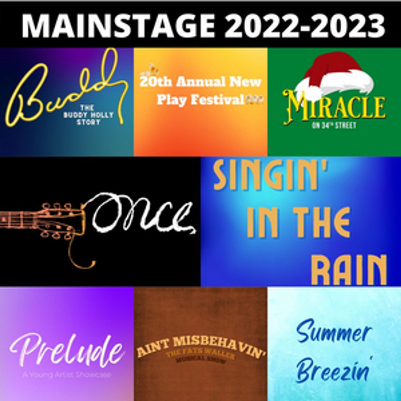 ONCE, SONGS FOR A NEW WORLD and More Announced for Centre Stage 2022- 2023 Season ONCE, SONGS FOR A NEW WORLD and More Announced for Centre Stage 2022- 2023 Season Image