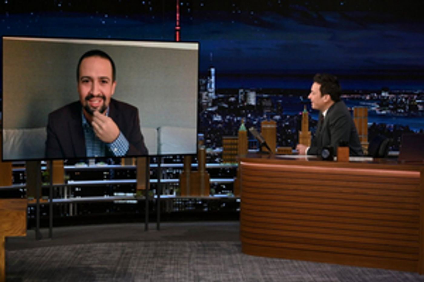 VIDEO: Lin-Manuel Miranda Appeared on THE TONIGHT SHOW VIDEO: Lin-Manuel Miranda Appeared on THE TONIGHT SHOW Image