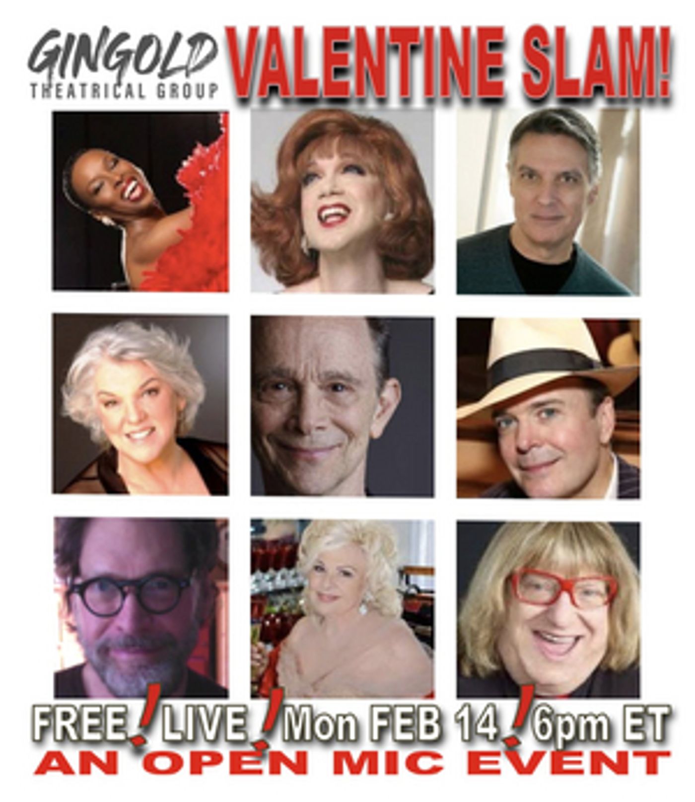 Gingold Theatrical Group Celebrates Valentine's Day With Brenda Braxton, Robert Cuccioli, Tyne Daly, Joel Grey, and More Gingold Theatrical Group Celebrates Valentine's Day With Brenda Braxton, Robert Cuccioli, Tyne Daly, Joel Grey, and More Image