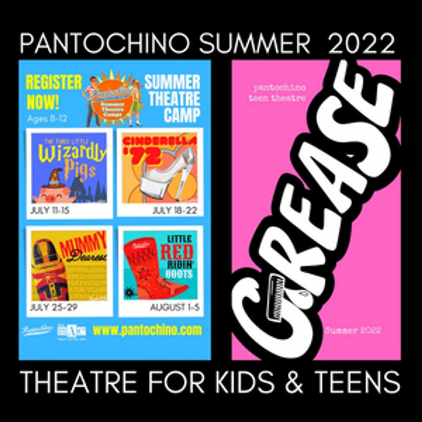 Pantochino Announces Summer Programs for Children & Teens  Image
