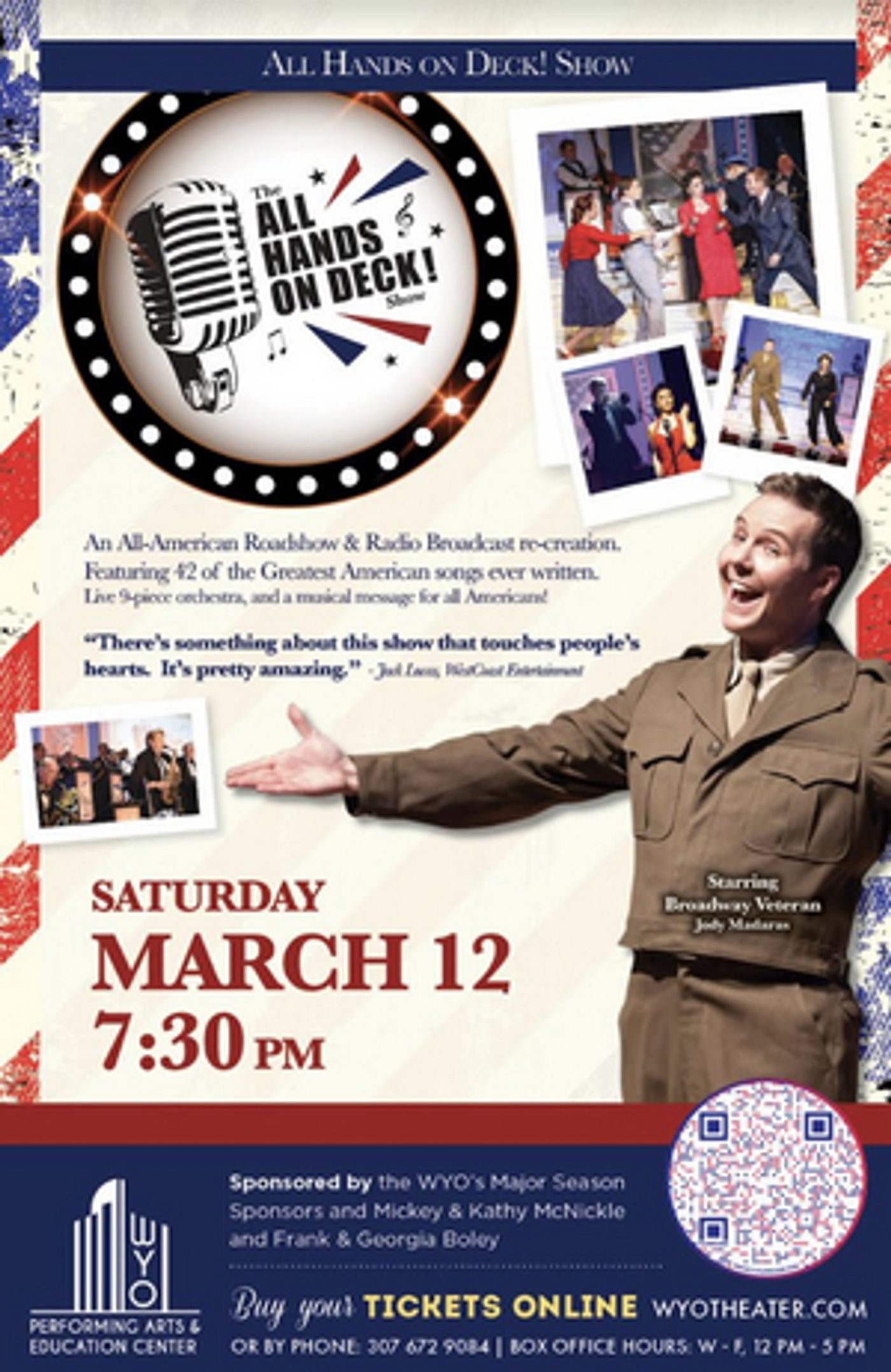 ALL HANDS ON DECK! to Play at the WYO Theater ALL HANDS ON DECK! to Play at the WYO Theater Image