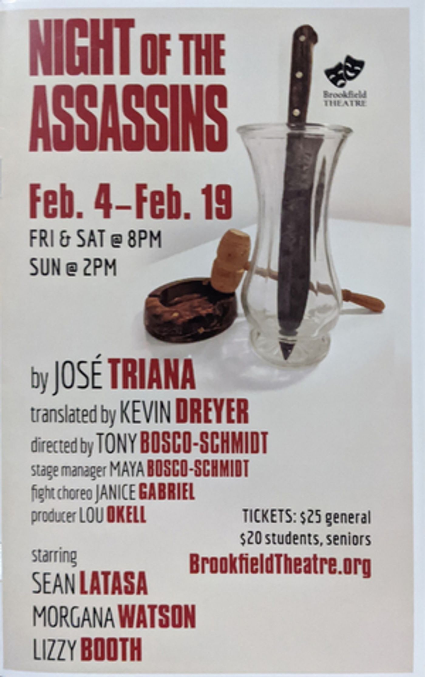 Review: The NIGHT OF THE ASSASSINS overwhelm at Brookfield Theatre Of The Arts Review: The NIGHT OF THE ASSASSINS overwhelm at Brookfield Theatre Of The Arts Image