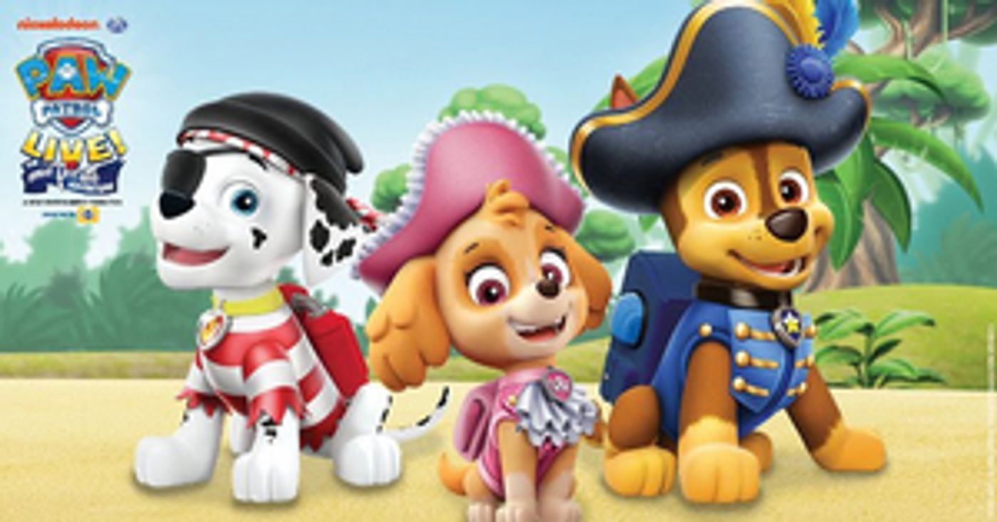 PAW PATROL LIVE THE GREAT PIRATE ADVENTURE is Coming to Greenville PAW PATROL LIVE THE GREAT PIRATE ADVENTURE is Coming to Greenville Image