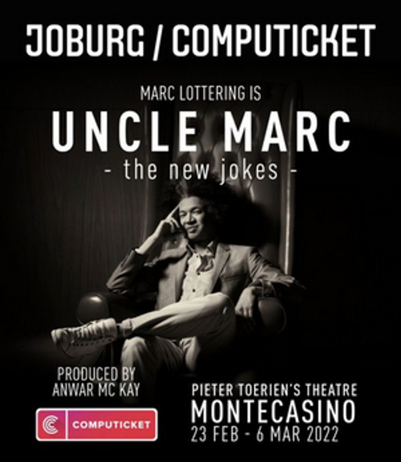 Marc Lottering is Back at Monte With New Show UNCLE MARC This Month  Image
