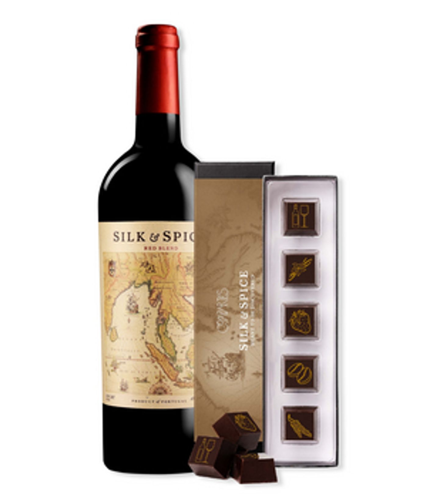 SILK & SPICE and COMPARTES CHOCOLATE Team Up for Luscious Valentine's Truffles  Image