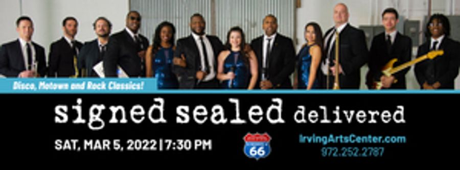 Signed Sealed Delivered Will Perform as Part of Entertainment Series Of Irving Image