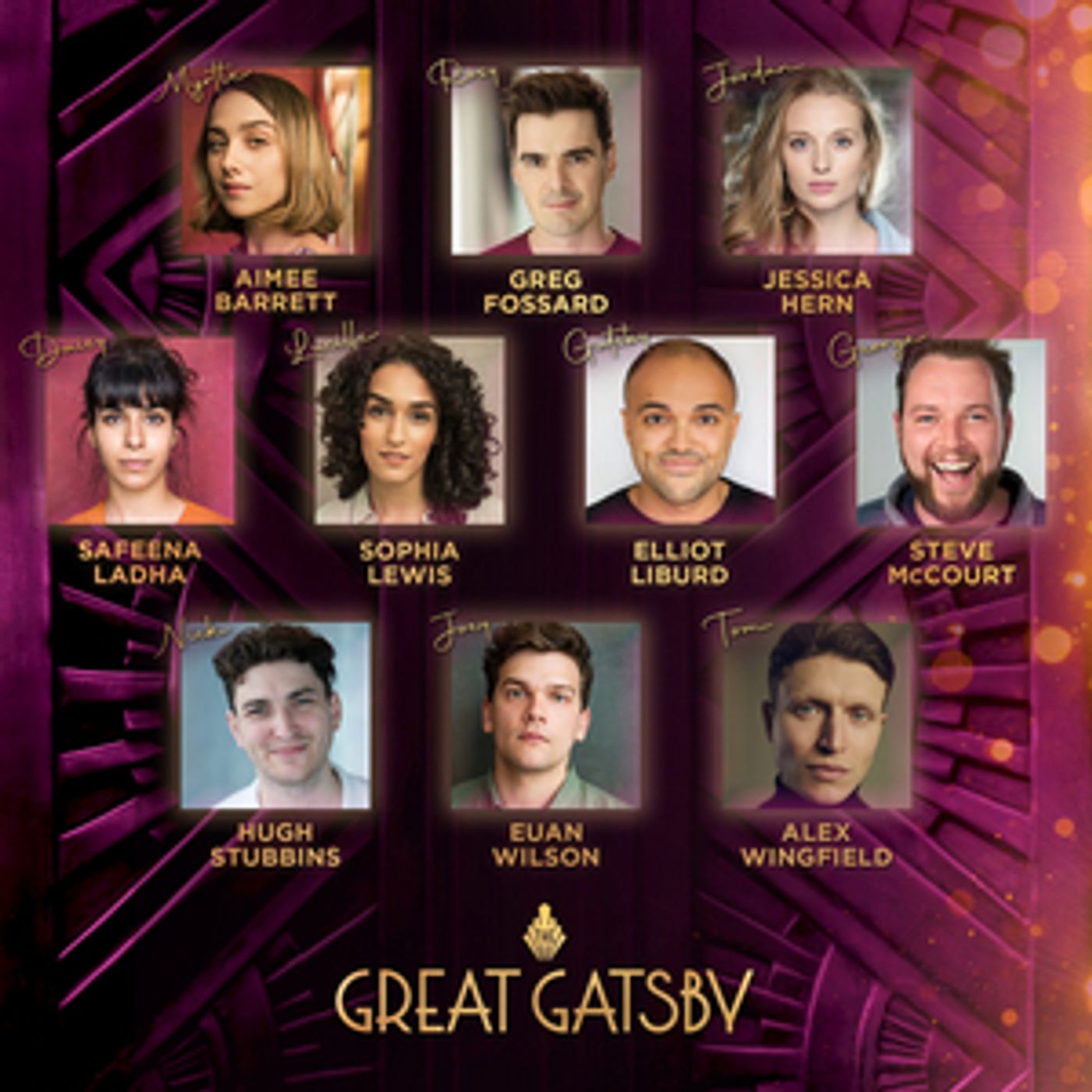 New Cast Announced For THE GREAT GATSBY at Immersive LDN New Cast Announced For THE GREAT GATSBY at Immersive LDN Image