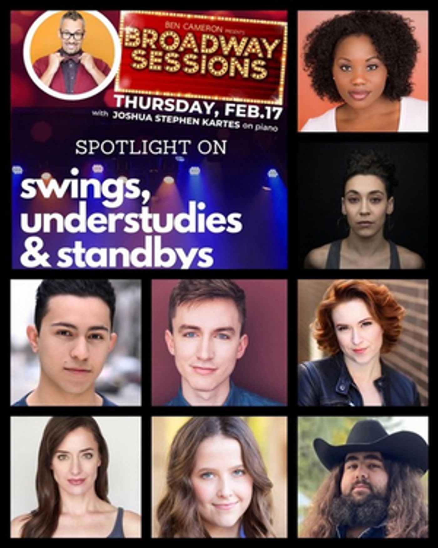 BROADWAY SESSIONS to Recognize Swings, Standbys, and Understudies BROADWAY SESSIONS to Recognize Swings, Standbys, and Understudies Image