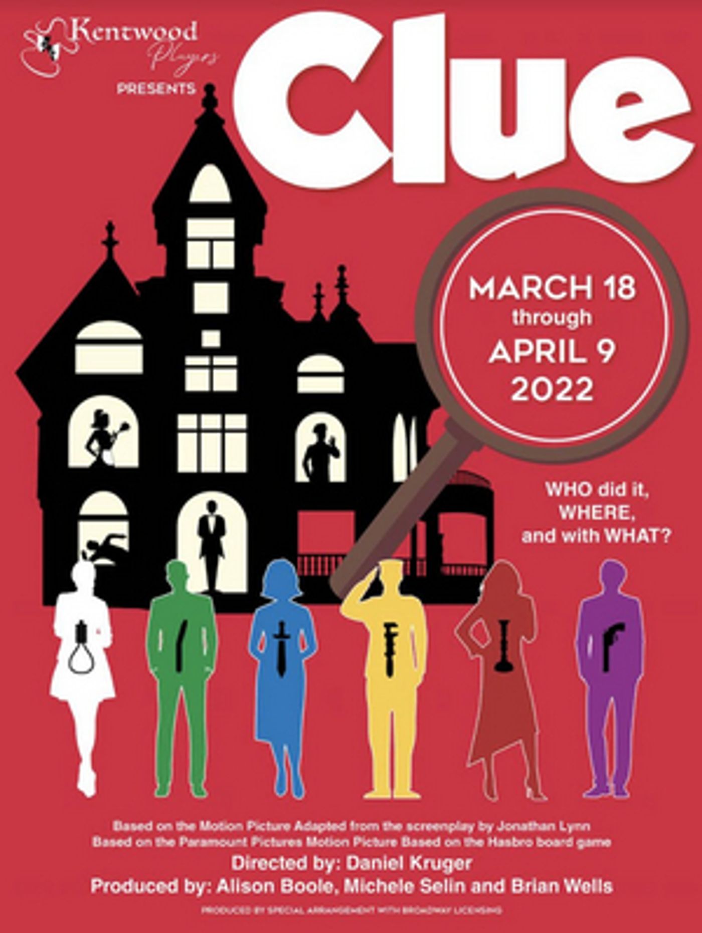 Kentwood Players to Stage CLUE Kentwood Players to Stage CLUE Image