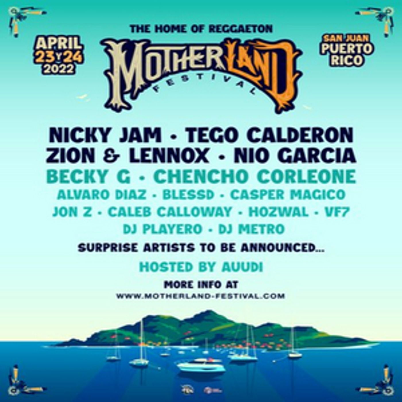 Nicky Jam, Becky G & More Join Motherland Festival Nicky Jam, Becky G & More Join Motherland Festival Image