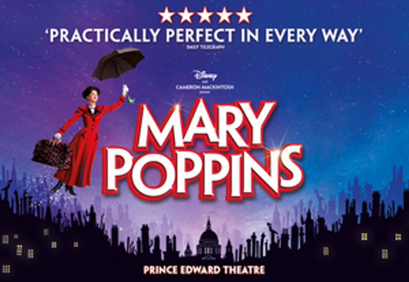 Exclusive Sale: Get 33% Off MARY POPPINS Tickets Exclusive Sale: Get 33% Off MARY POPPINS Tickets Image