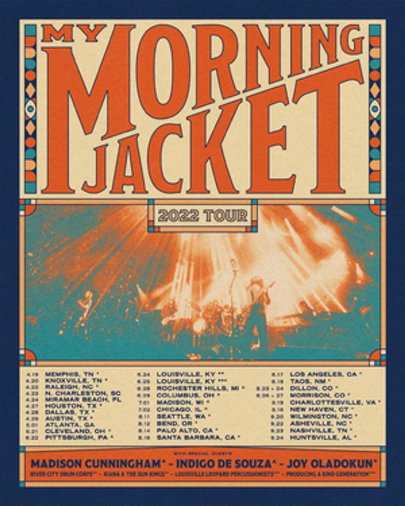My Morning Jacket Announces US Headline Tour My Morning Jacket Announces US Headline Tour Image