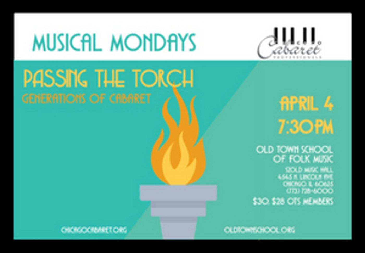 Spring Cabaret Announced At The Old Town School Of Folk Music Spring Cabaret Announced At The Old Town School Of Folk Music Image