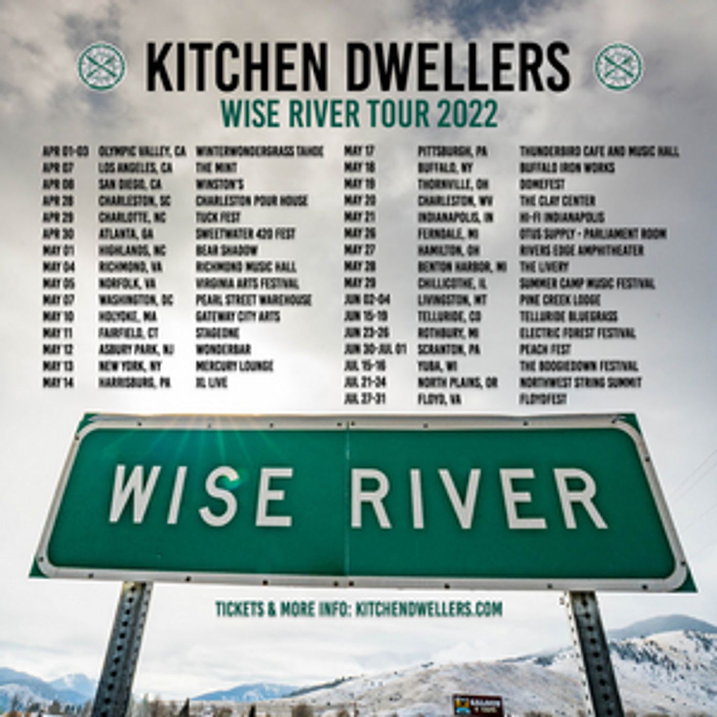 Kitchen Dwellers Announce 'Wise River' Tour Kitchen Dwellers Announce 'Wise River' Tour Image