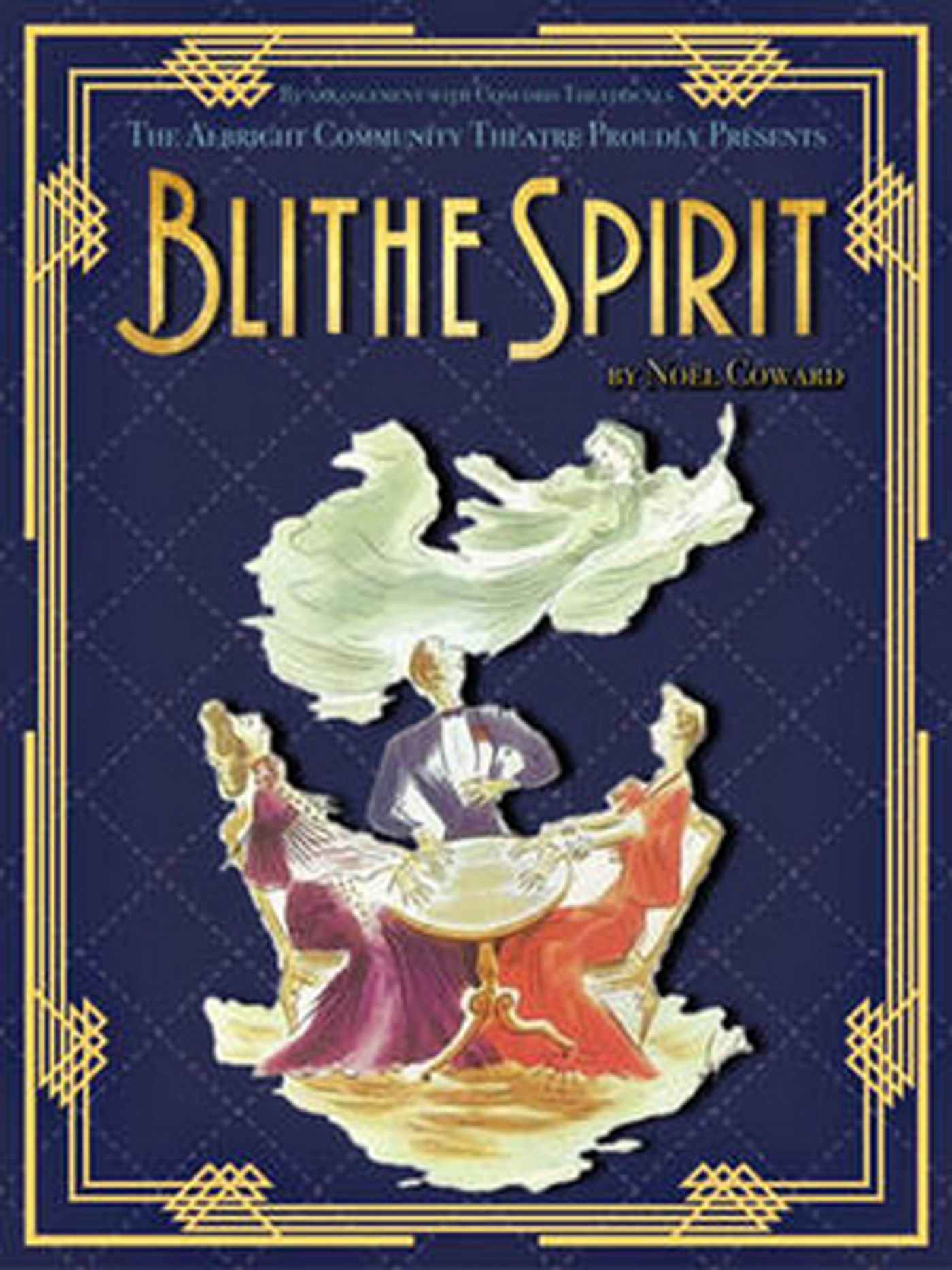 BLITHE SPIRIT Begins Tonight at Albright Theatre BLITHE SPIRIT Begins Tonight at Albright Theatre Image